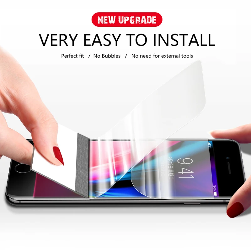 Изогнутая 3d пленка CHYI для iPhone SE 2020 защита экрана без пузырьков 4 7 дюйма полное