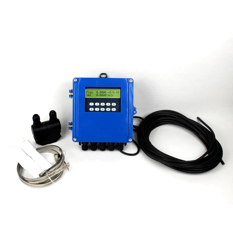 

Latest wall mounted clamp on high pressure ultrasonic liquid flow sensor