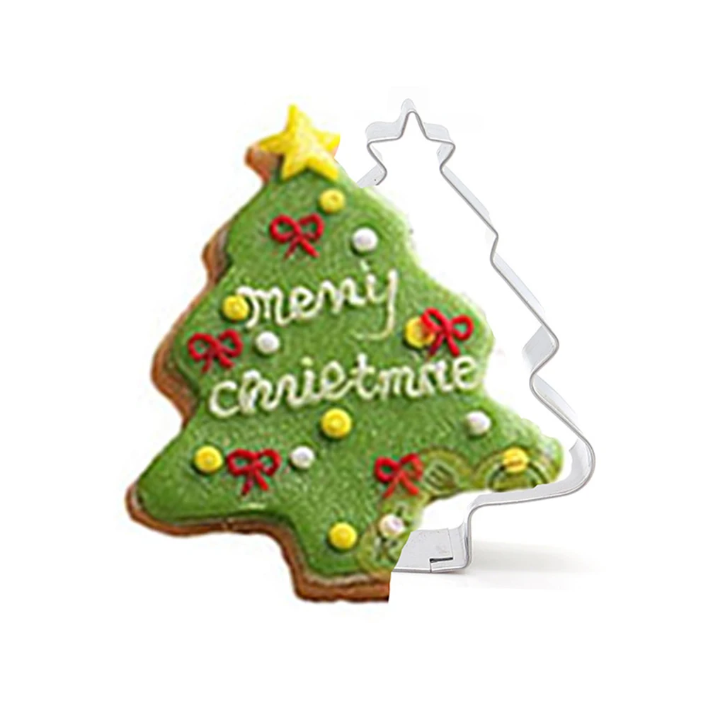 14 шт./компл. горячие рождественские печенья резак из нержавеющей стали резки