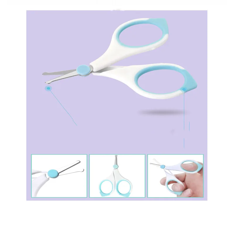 4 комплекта детских ножниц для ухода за ногтями безопасные детские