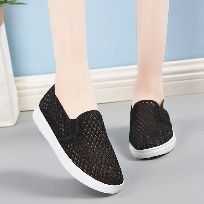 Tennis Shoes For Women Breathable Sneakers 2021 Spring Autumn Sports Comfy Jogging Trainers Female Soft Zapatos De Mujer Cheap
