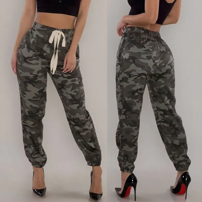 LEOSOXS женские камуфляжные брюки осенние повседневные военные армейские длинные