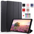 Тройной Складной Мягкий чехол из ТПУ для Samsung Galaxy Tab A 10,5, чехол для планшета 2018, чехол для Samsung Tab A 10 5