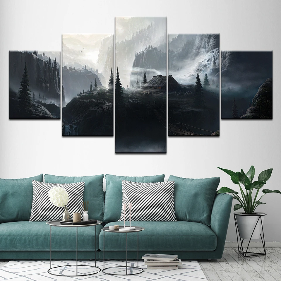 Картина маслом на холсте настенное искусство рамка для картин домашний декор 5