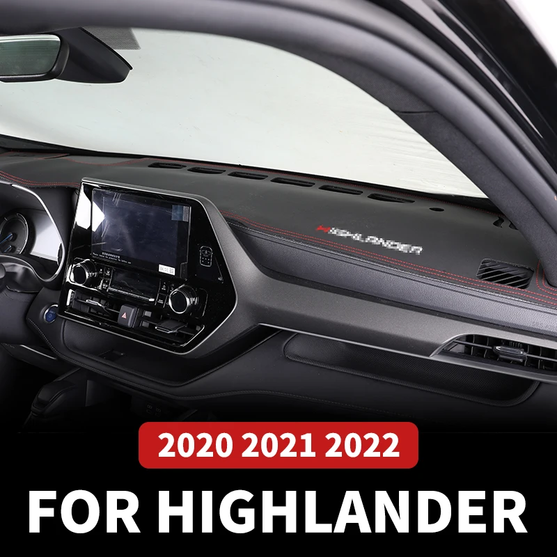 

Автомобильные аксессуары для Toyota Highlander XU70, ремонт 2020, 2021, 2022, светонепроницаемая накладка, панель приборов, центральная консоль, солнцезащит...