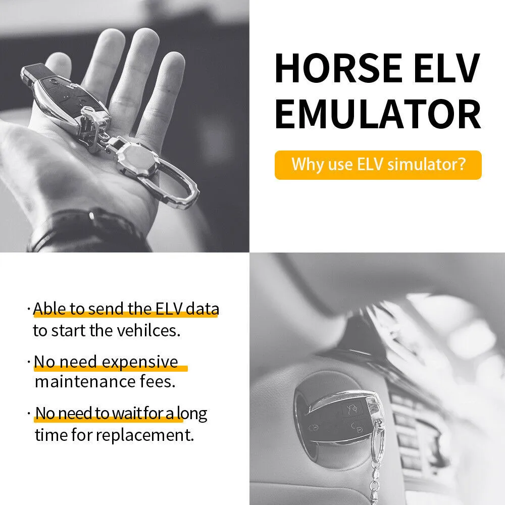 Фото Эмулятор MB ESL ELV, симулятор ELV EIS для Mercedes Benz W204 W207 W212, совместимый с Autel IM608, VVDI BGA Tool, программатором CGDI №4
