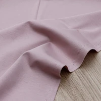 width 59 solid color silky soft comfortable double knitted cotton fabric by the half yard for t shirt dress material