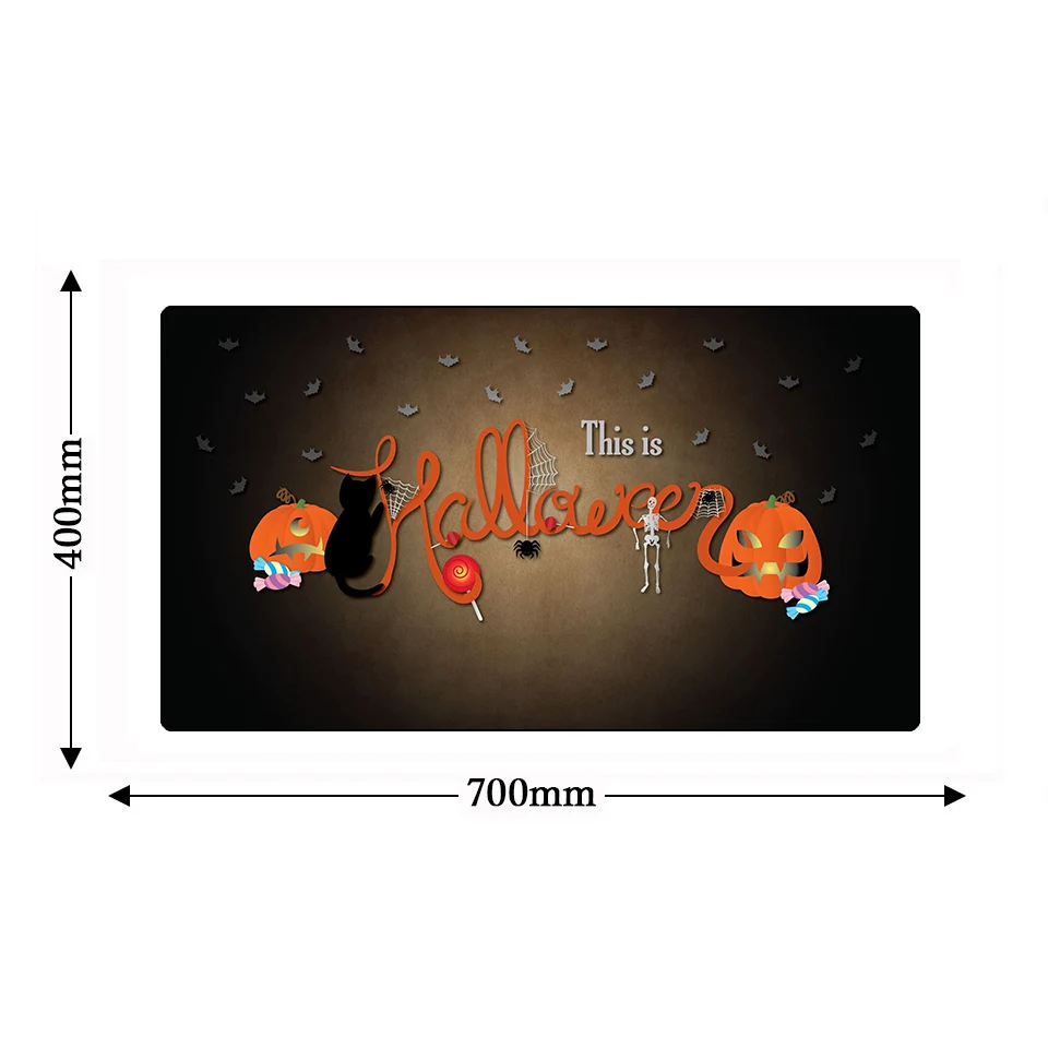 Коврик для мыши в виде тыквы фонаря Хэллоуина большая компьютерная игра игровой