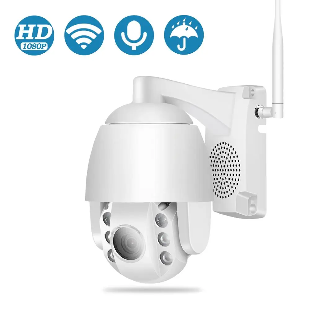 BESDER 1080 P Мини PTZ IP камера SONY Датчик Скорости Купольная wi fi IR ночного видения