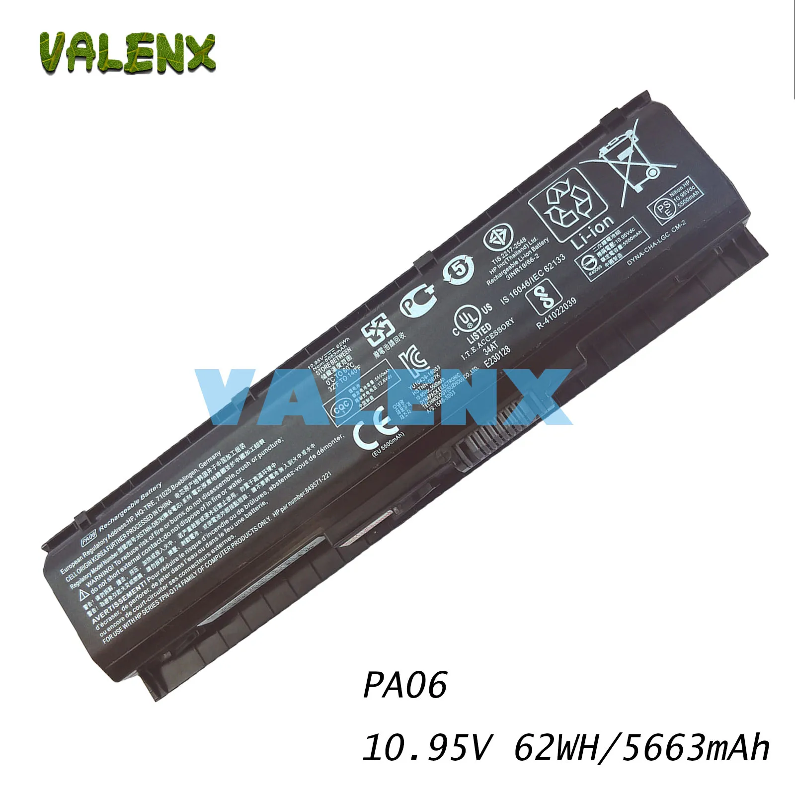 Новый аккумулятор PA06 для ноутбука HP Omen 17 w000 w200 ab000 17t ab200 HSTNN DB7K 849571 241 849911