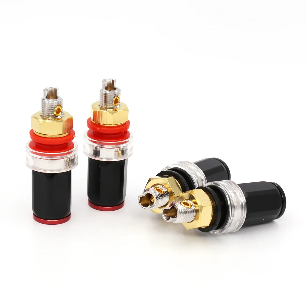 Родиевое покрытие высококлассный усилитель колонка Клеммная Клемма связывающая