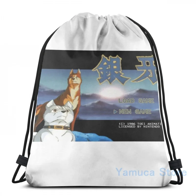 Забавный графический принт Ginga Nagareboshi Gin игровой старт экран USB зарядка Рюкзак