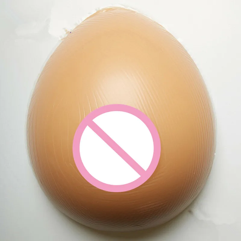 

1600g/pair Silicone Breast Forms Mastectomy Artificial Breast EE Cup Pink Push Up Bra Lingerie Strapless Bra