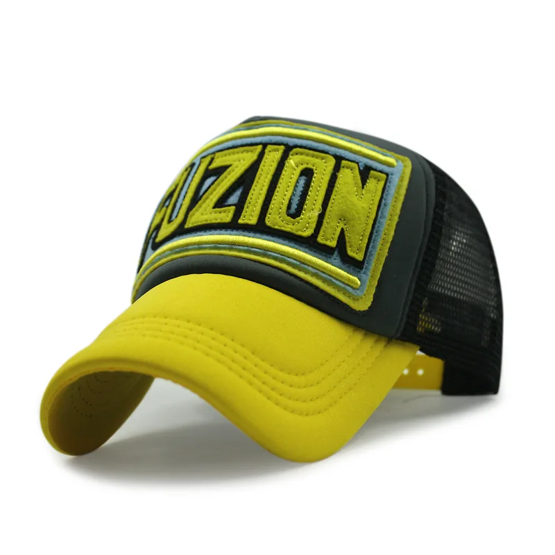 Кепка для мужчин Fuzion бейсболка Мужская Gorras Hombre жесткая шляпа с завязками Женская Gorras Golf Trucker на заказ шляпа - Color: photo color