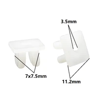 auto car lights mounting small grommet screw clip nut retainer lamps snaps clasp nylon white