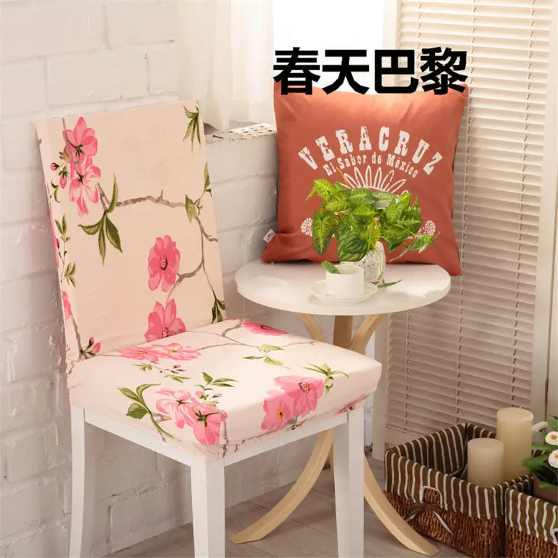 Новинка эластичный чехол из спандекса с принтом в полоску для обеденного стула