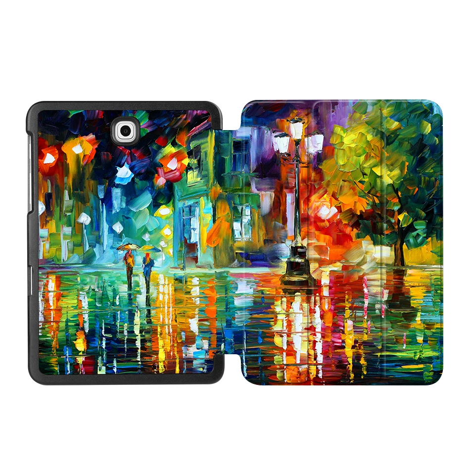 SS03 MTT чехол с масляным рисунком для samsung Galaxy Tab S2 8,0 ''SM-T710 T715 из искусственной кожи откидной смарт-чехол защитный чехол T713 T719 - Цвет: SS03