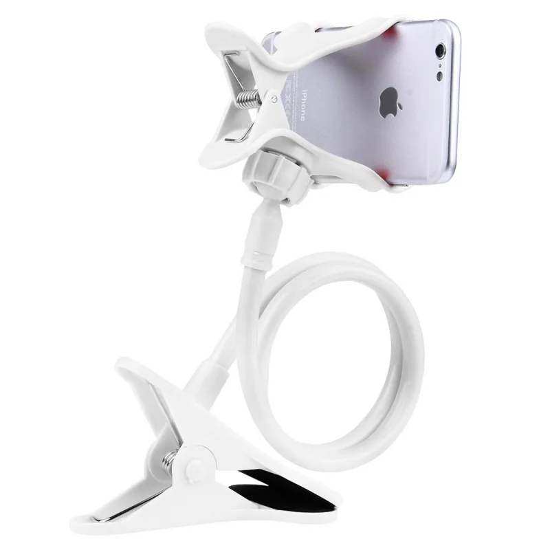 

Universal Lazy Mobile Phone Stand Car Phone Holder Clip Flexible Desk Table Bed Clips Bracket Phone Stand For Iphone Xiaomi