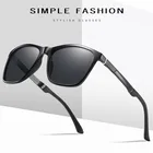 Солнцезащитные очки Мужские, женские, мужские, квадратные, Поляризованные, для вождения, из алюминия и TR90, UV400, 2020