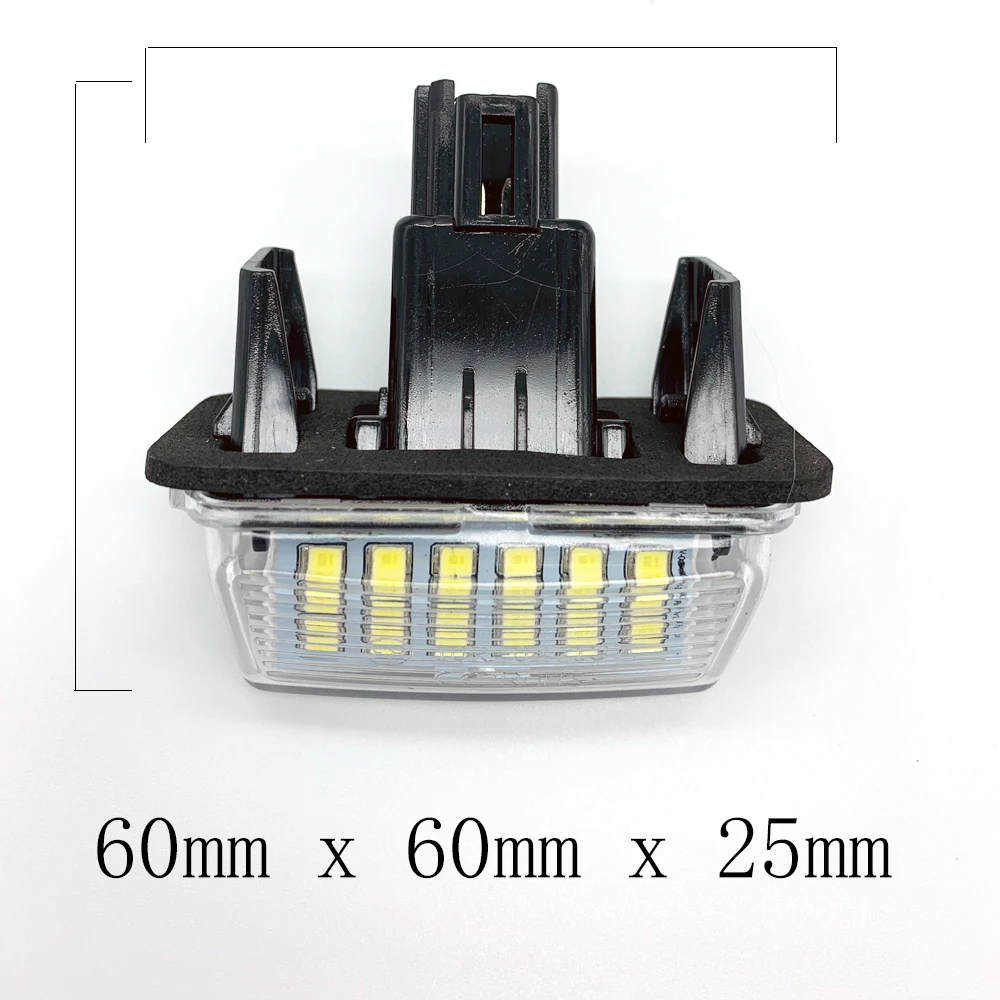 20 шт./10 комплектов Автомобильный светодиодный номерной знак для Toyota Camry 50 номер