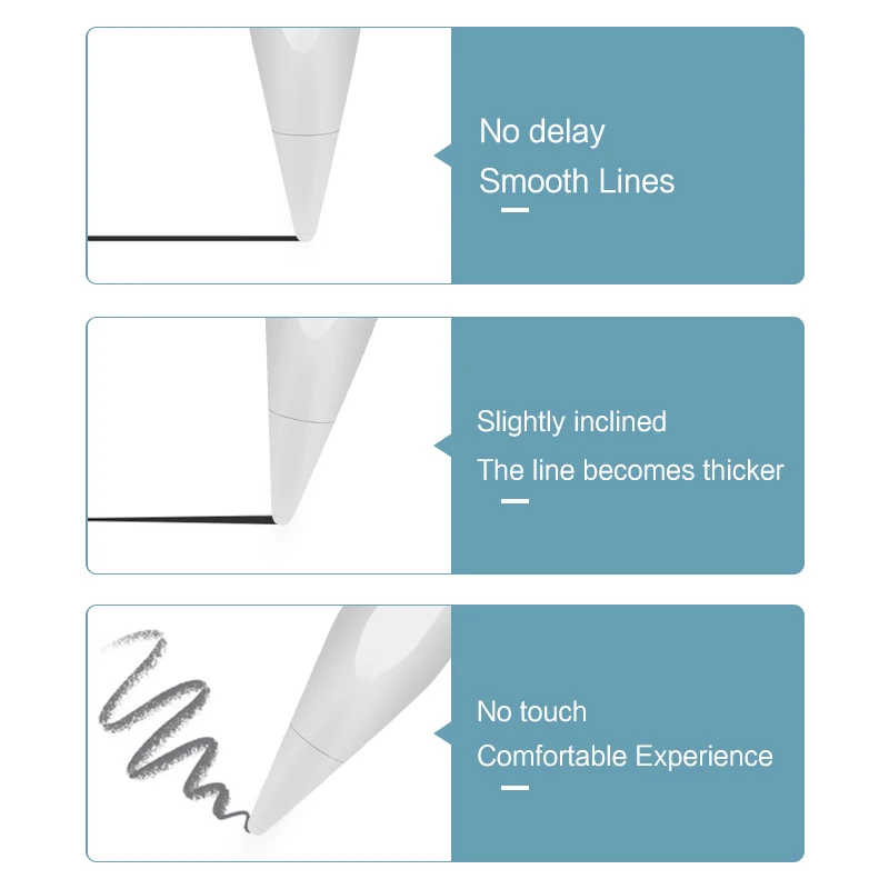 For iPad Pencil 2 1 With Tilt Palm Rejection Stylus Pen for Apple Pro 11 12.9 10.2 2021 -2018 Mini 6 Air 4 7th 8th 애플펜슬 |
