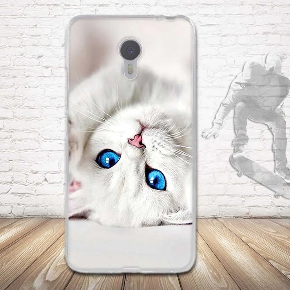 Чехол для Meizu M3 Note силиконовый мягкие чехлы из ТПУ мягкая задняя крышка с рисунком