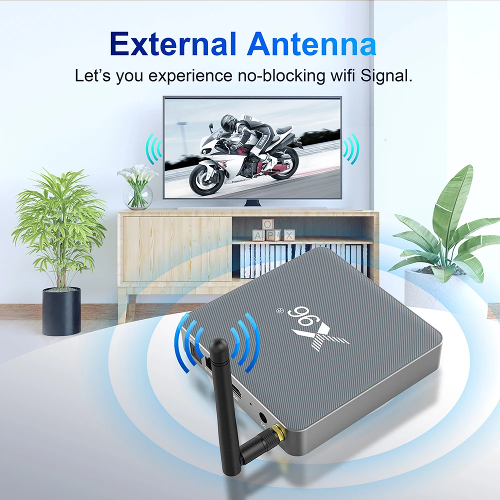 

X96 X6 TV Box Android 11 Smart TV Box 8GB RAM 128GB ROM RK3566 Support 4K 2T2R MIMO Dual Wifi 1000M 4GB 64GB 32GB Media Player