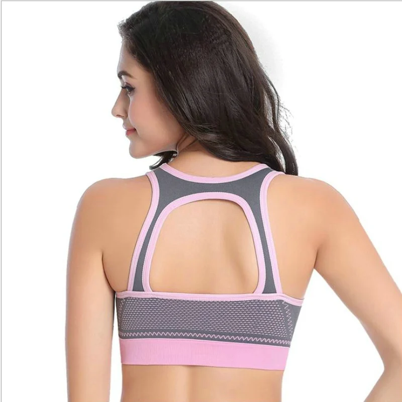 Быстросохнущий укороченный топ однотонные бюстгальтеры пуш-ап женское нижнее