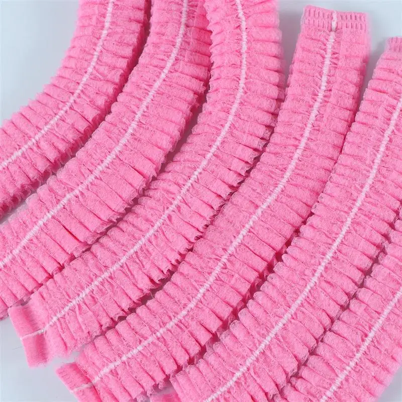 Одноразовые шапочки для волос нетканые пылезащитные медицинского обслуживания