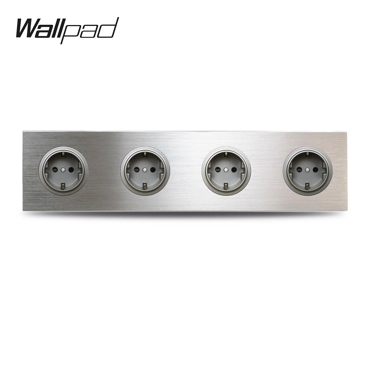 4 банды Четырехместный каркас ЕС настенная электрическая розетка немецкая