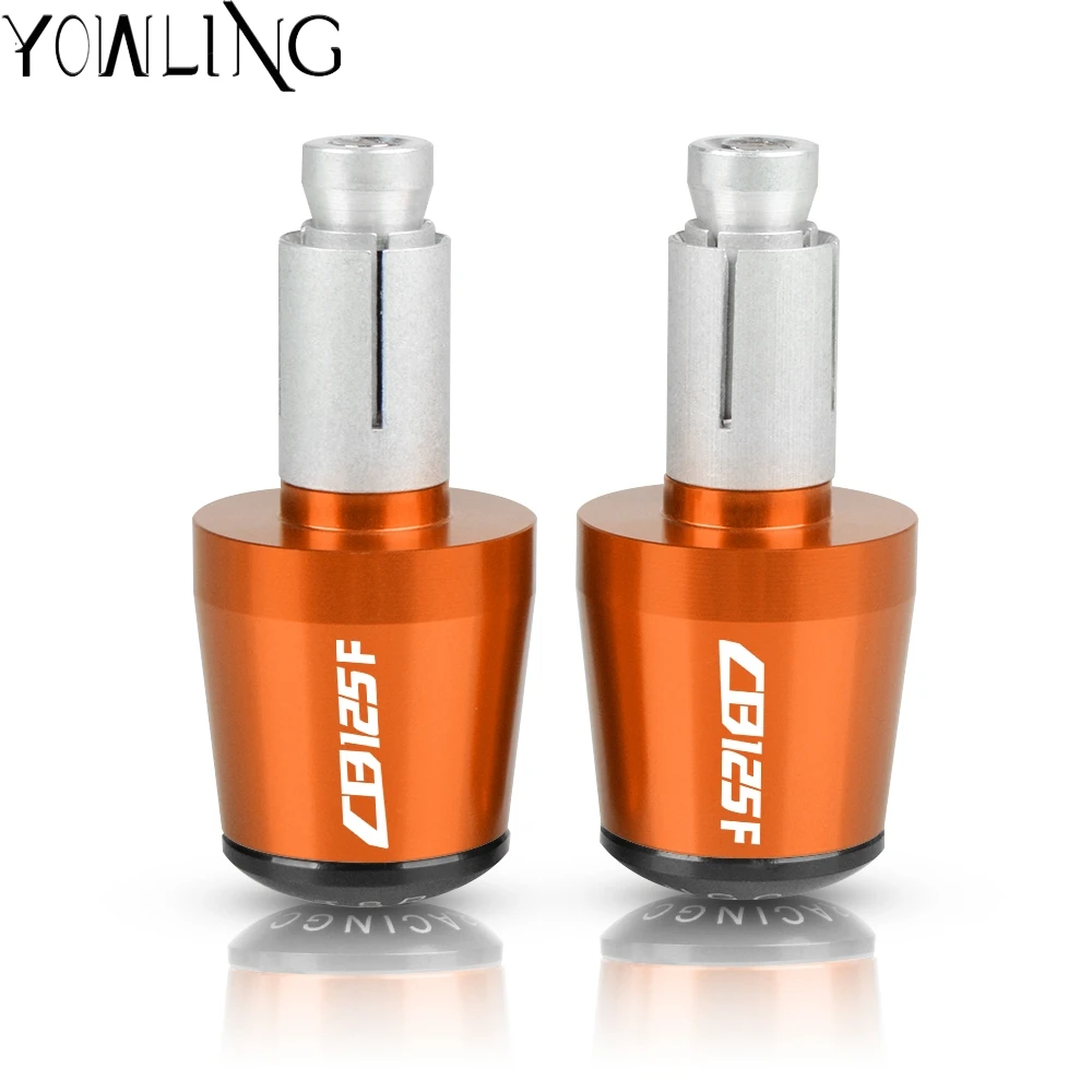 

For HONDA CB125F CB 125F 2014 2015 2016 2017 Motorcycle Accessories Handlebar Grips Slider Cap Plug Aluminum Bar End