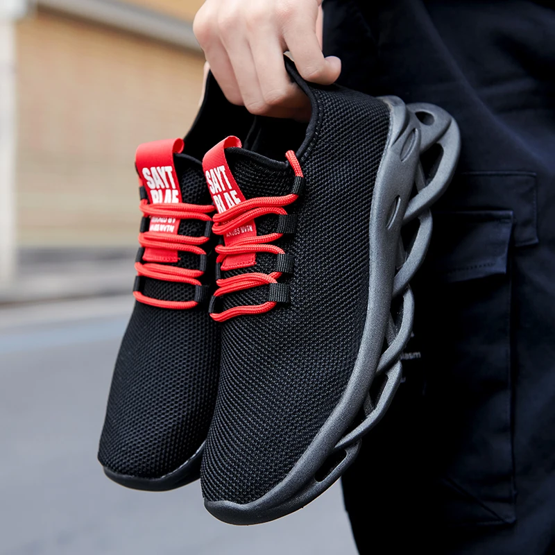 

New Mesh Men Sneakers Footwear Super Light Twist Bottom Casual Comfortable Breathable Training Driving Shoes Tenis Masculino