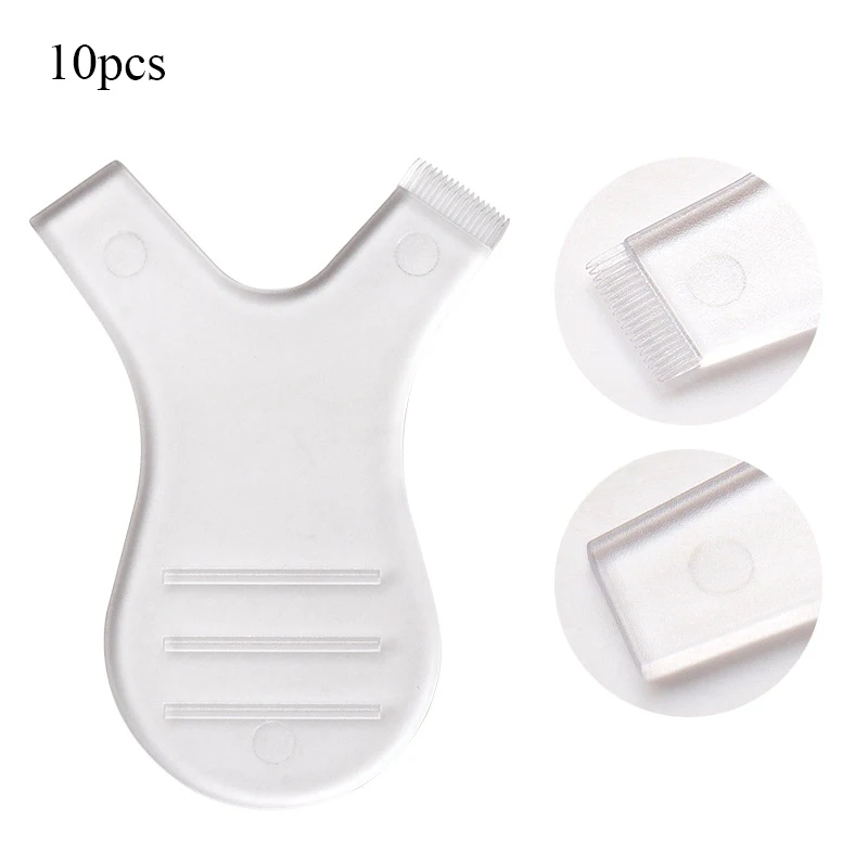 

Eyelash Perm Brush Y Shape Comb Lash Perm Brush Lash Graft Eyelash Extension Mini Size Lash Lifting Polychromatic Makeup Tool