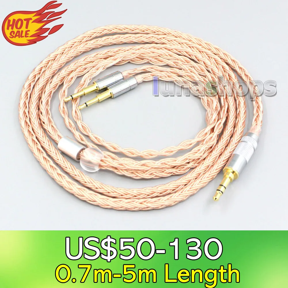 

LN006759 XLR 16 Core 99% 7N OCC Earphone Cable For Abyss Diana Acoustic Research AR-H1 Advanced Alpha GT-R Zenith PMx2