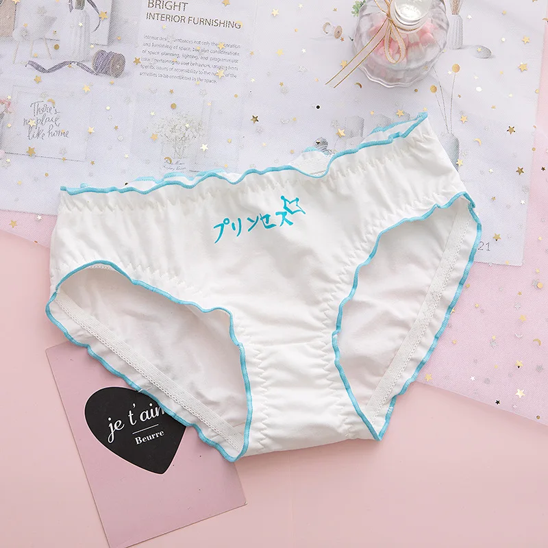 Женское нижнее белье в японском стиле с клубничным грибком чесаный хлопок