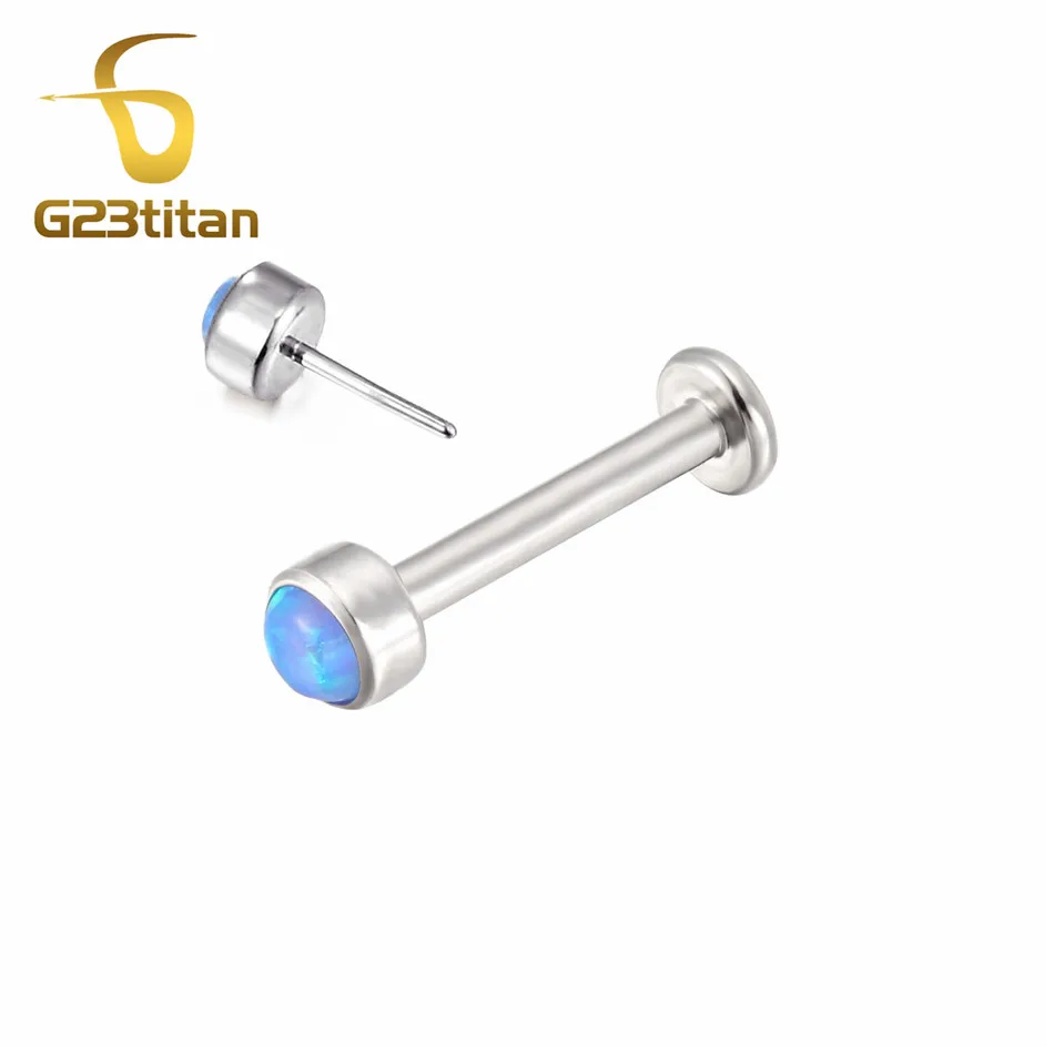 G23titan 2020 новые ювелирные изделия для пирсинга губ серьги гвоздики с титановым