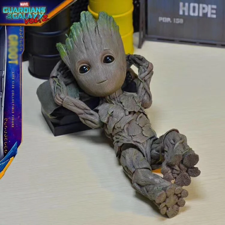 Groot Cute Baby Tree Man суставы подвижные шарнирные фигурки игрушки|Игровые и