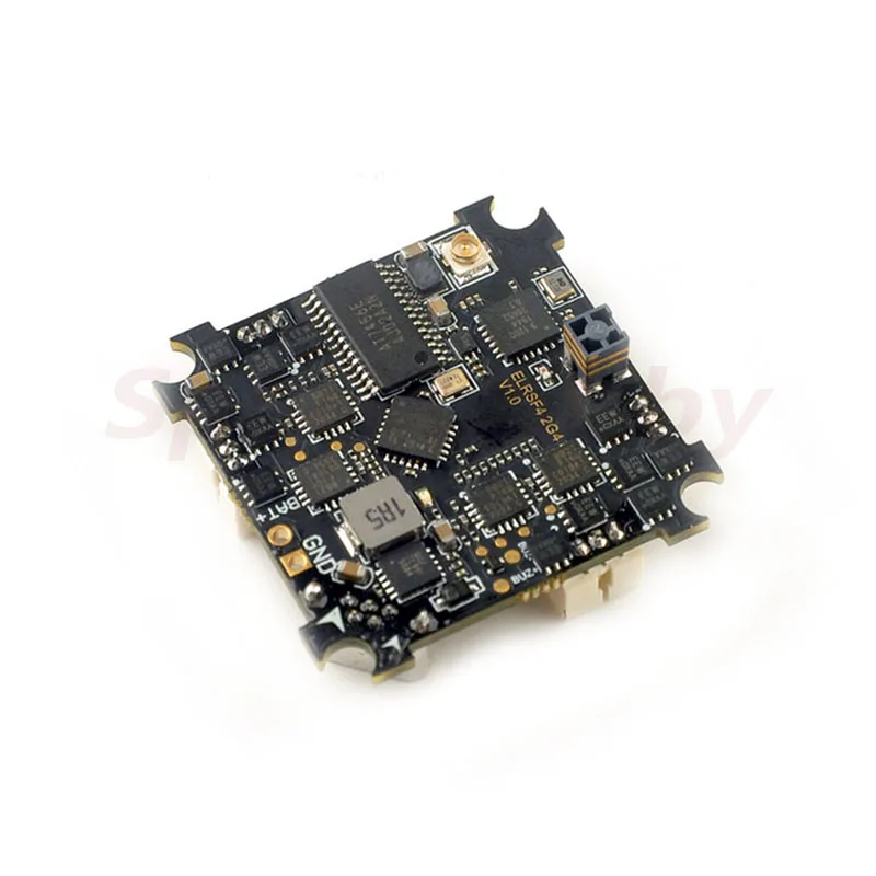 HappyModel ExpressLRS ELRS F4 2G4 AIO 5in1 controlador de vuelo construido-En SPI 2,4 GHz ELRS RX para ES24TX ES24TX-Lite Tinywhoop Drones-1