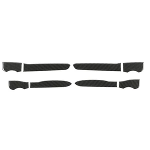carbon fiber car door storage pad trim for 2010 2020 toyota 4runner accessories free global shipping