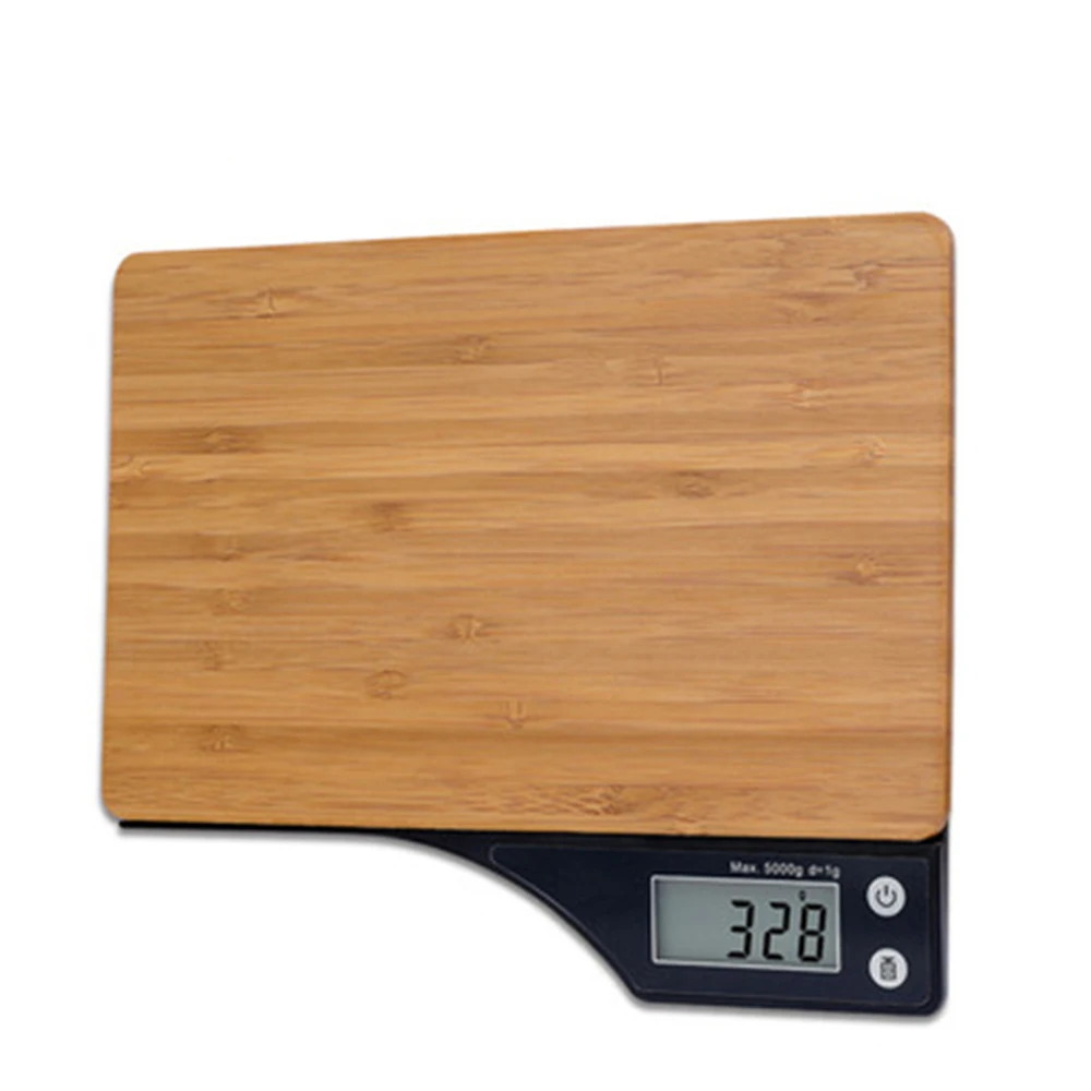 Деревянные кухонные весы экологические деревянные пищевые бытовые кофейные