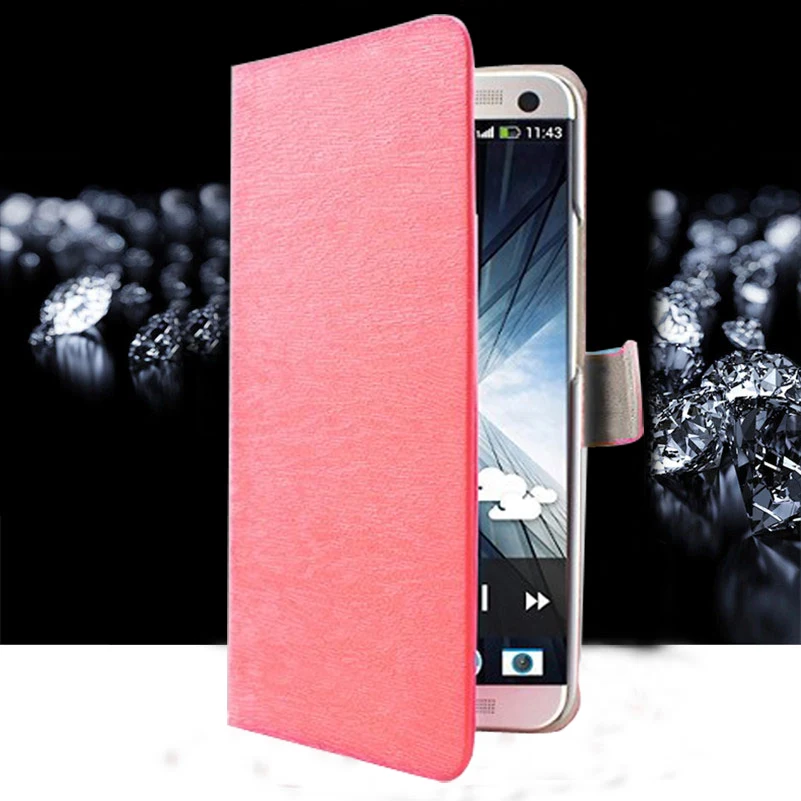 Pink Cubot J5 Funda чехол 5," 6 цветов выделенный PU кожаный эксклюзивный чехол для телефона Чехлы для Cubot J5 Флип Чехол кошелек+ отслеживание - Цвет: Pink