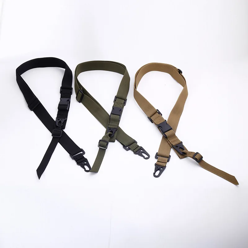 

Men's belt tactical three-point harness mission rope outdoor mountaineering multi-function rope camera tactical harness