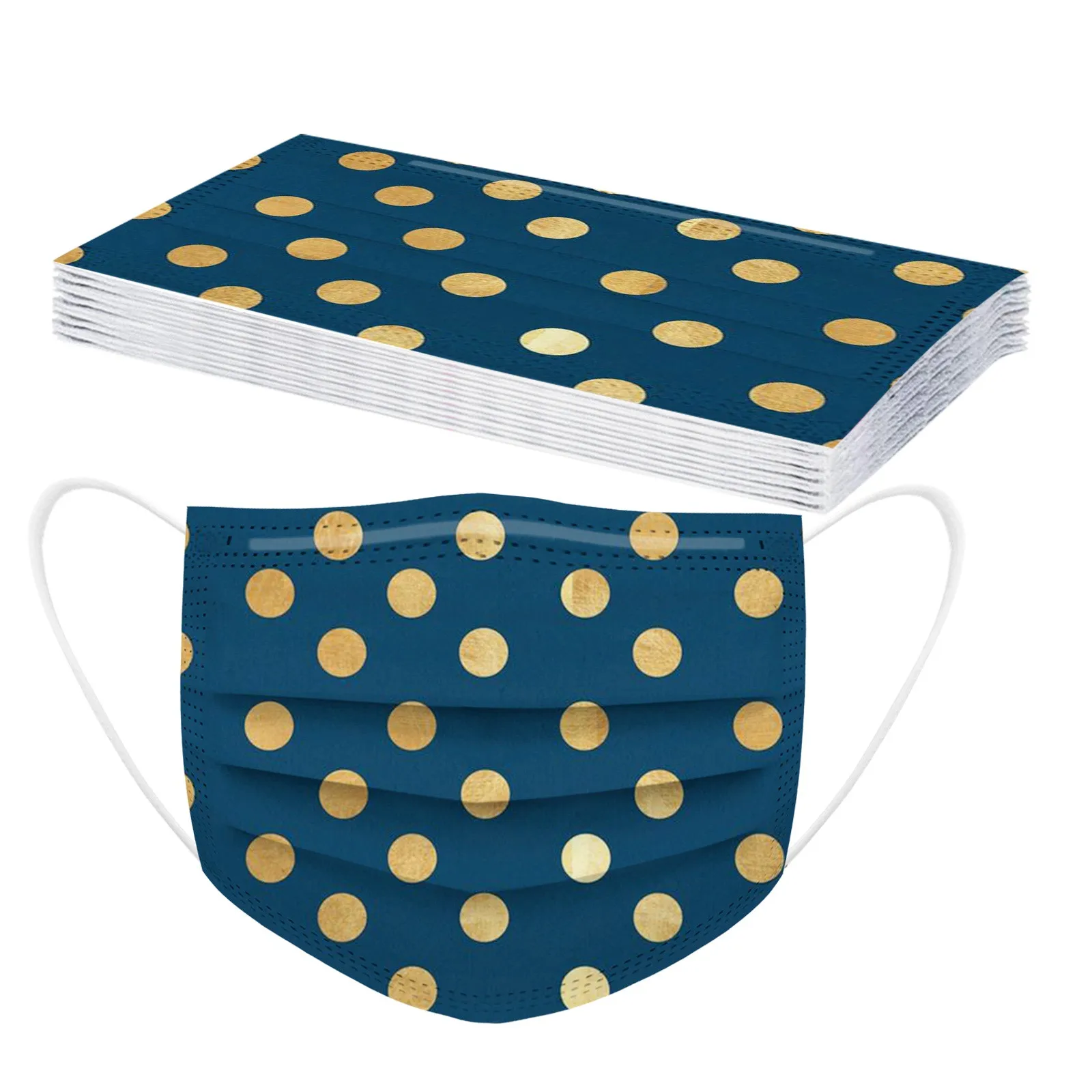 Косплей бандана 50 шт в наборе одноразовые маски для взрослых Модные резиновые