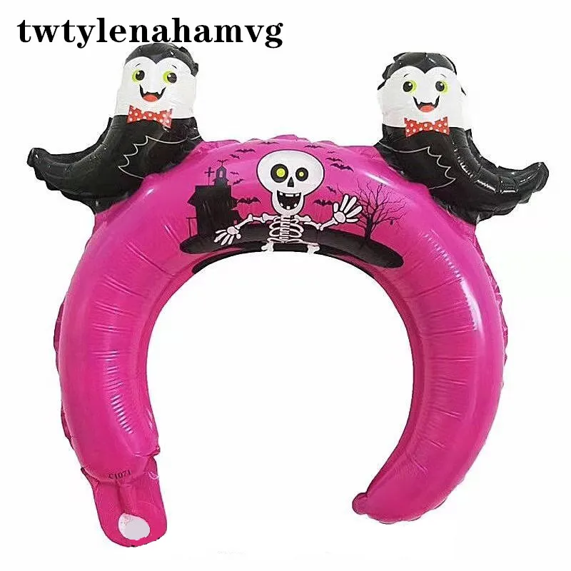 Новые четыре разных модели заколок для волос на Хэллоуин наполненные воздушной