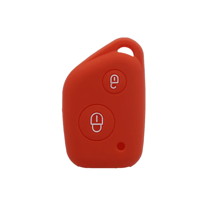 Cocolockey силиконовый чехол для автомобильных ключей для peugeot 106 205 206 306 405 406 для Citroen Berlingo Xsara Picasso Saxo 2 кнопки