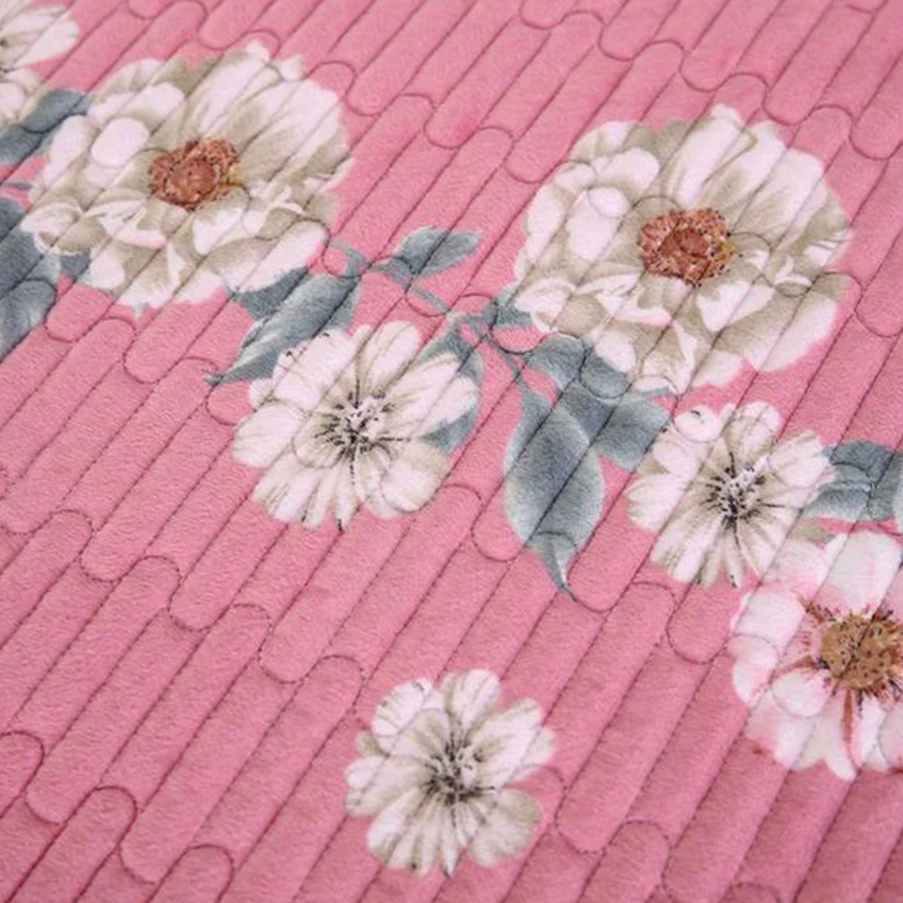 Скандинавский плед для квилтинга теплый мягкий Хрустальный бархат Королевский