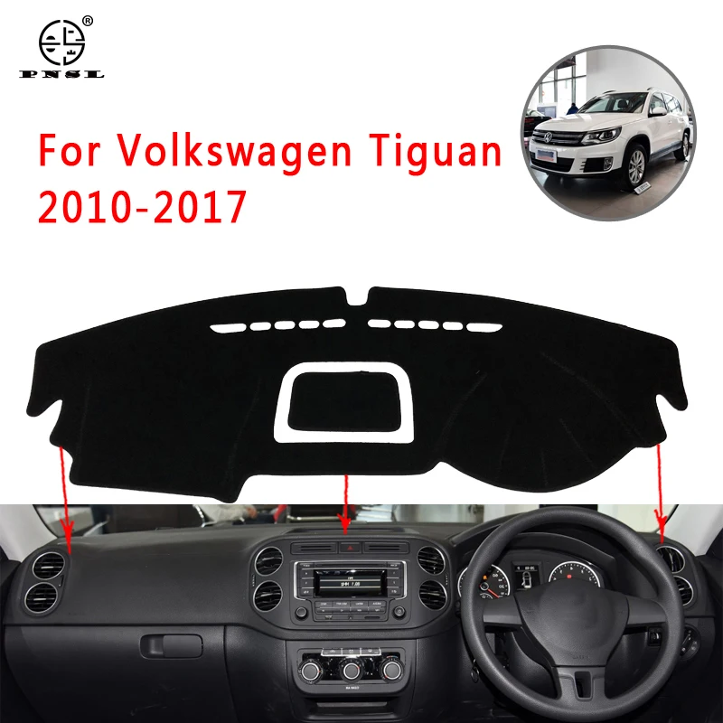 PNSL коврик для приборной панели автомобиля Volkswagen Tiguan MK1 2008 ~ 2016 защита от солнца