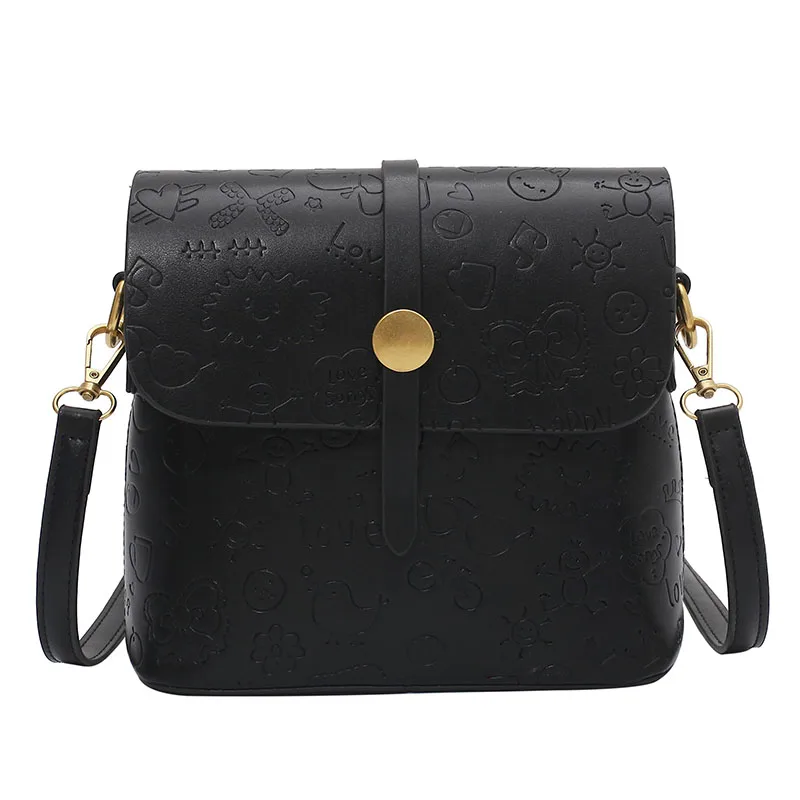 

Print Designer Women Crossbody Bags For Women 2021 Quality PU Leather Flap Daily Shoulder Bag Ladies Travel Purses and Handbags