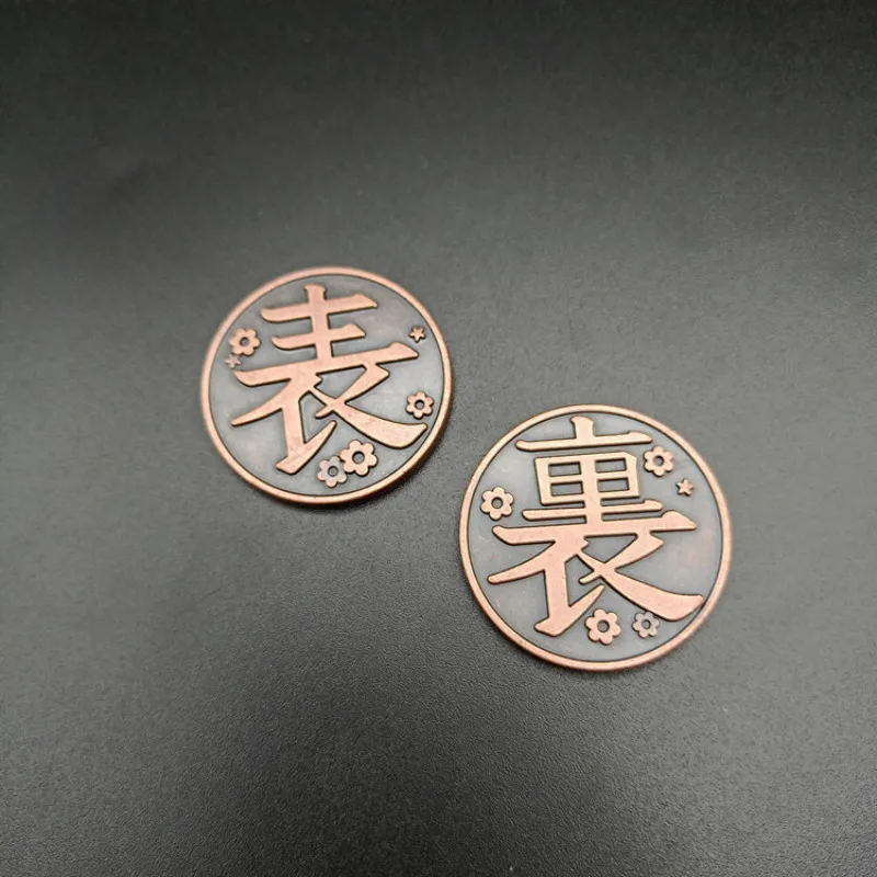 

Demon Slayer Anime Coins Kimetsu No Yaiba Tsuyuri Kanao Kochou Shinobu Collection Yaiba Copper Coin Anime Cosplay Props Coins