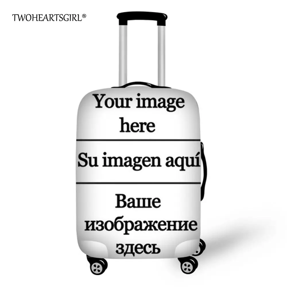 Защитный чехол для чемодана эластичный с изображением/именем/логотипом на